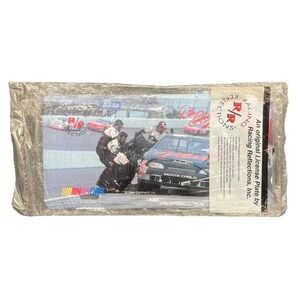 Dale Earnhardt GM Goodwrench Plus Racing Reflections License Plate Pit Photo 90s